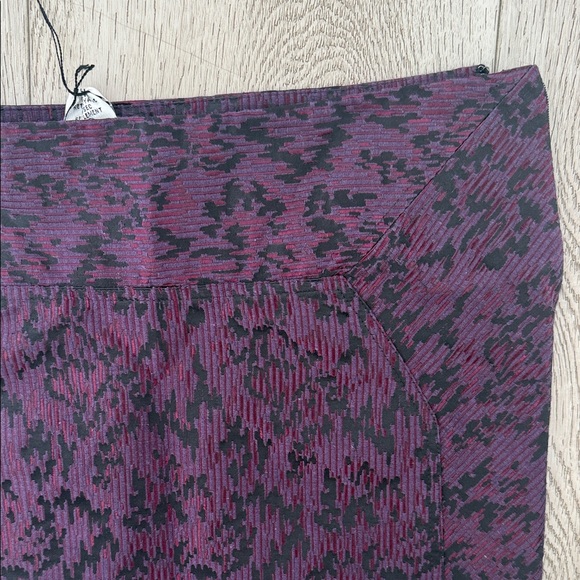 Diane Von Furstenberg Dark Purple Pencil Skirt - Picture 3 of 4